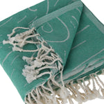 Bison Turkish Towel - Green