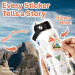 The Original Parks of the USA Bucket List Water Bottle 32oz