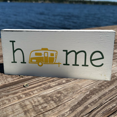 RV Wood Sign - Glamper Home