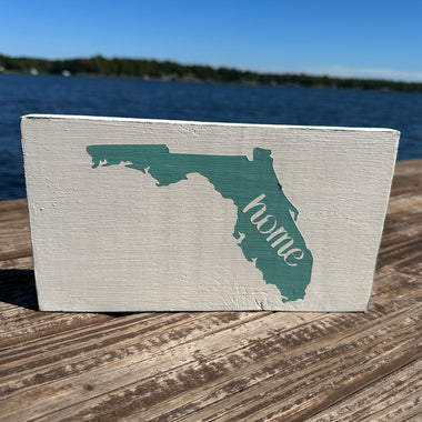 RV Wood Sign - Home Florida