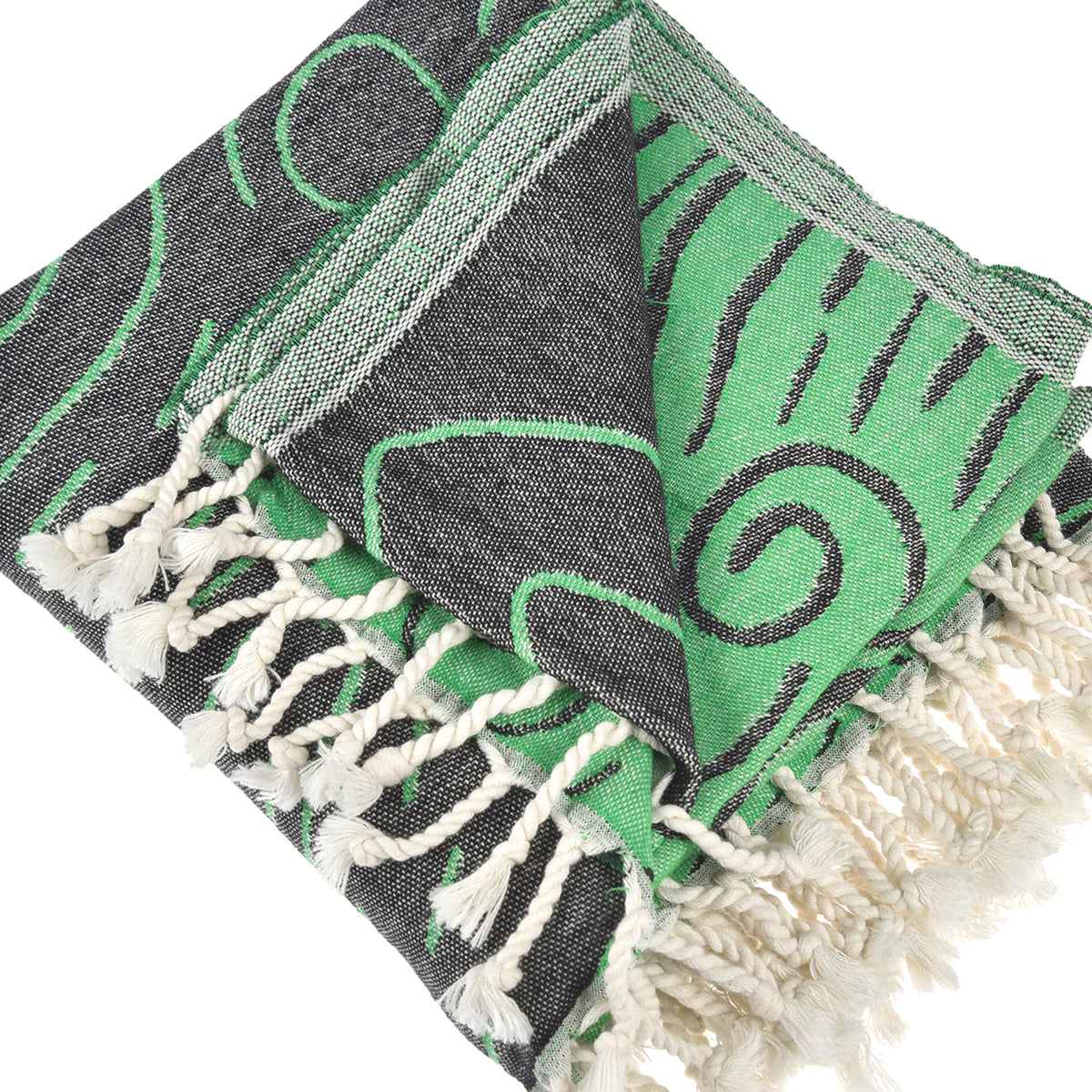 Bison Turkish Towel - Black